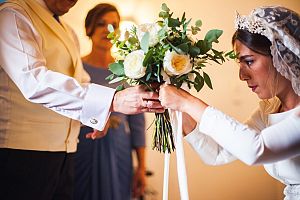fotógrafo boda jaén ramo novia