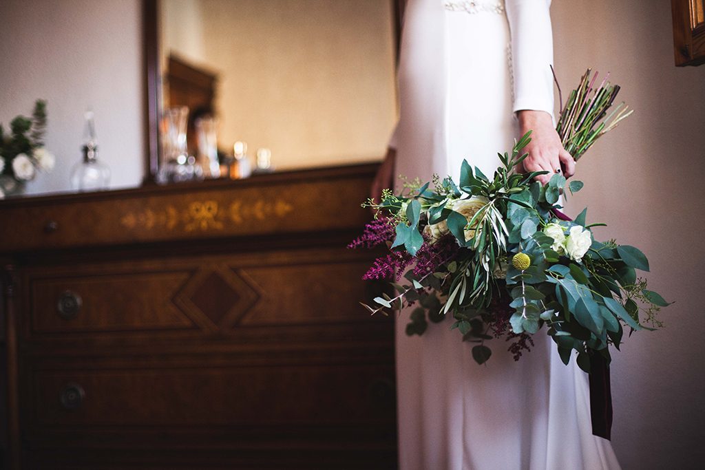 fotografo boda Granada ramo