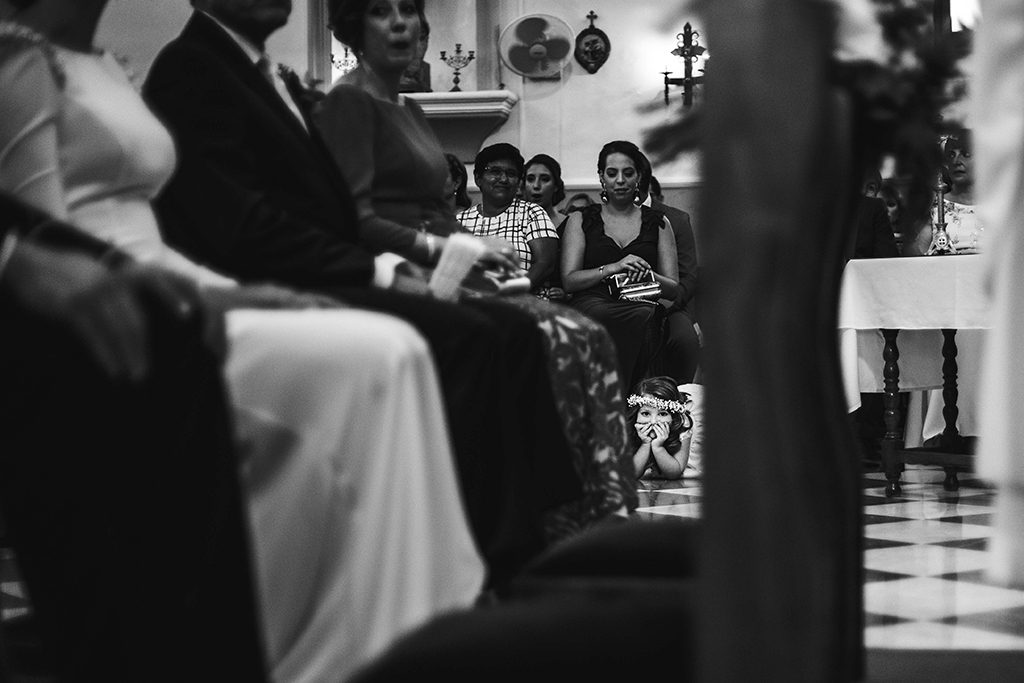 fotografo boda Granada niña