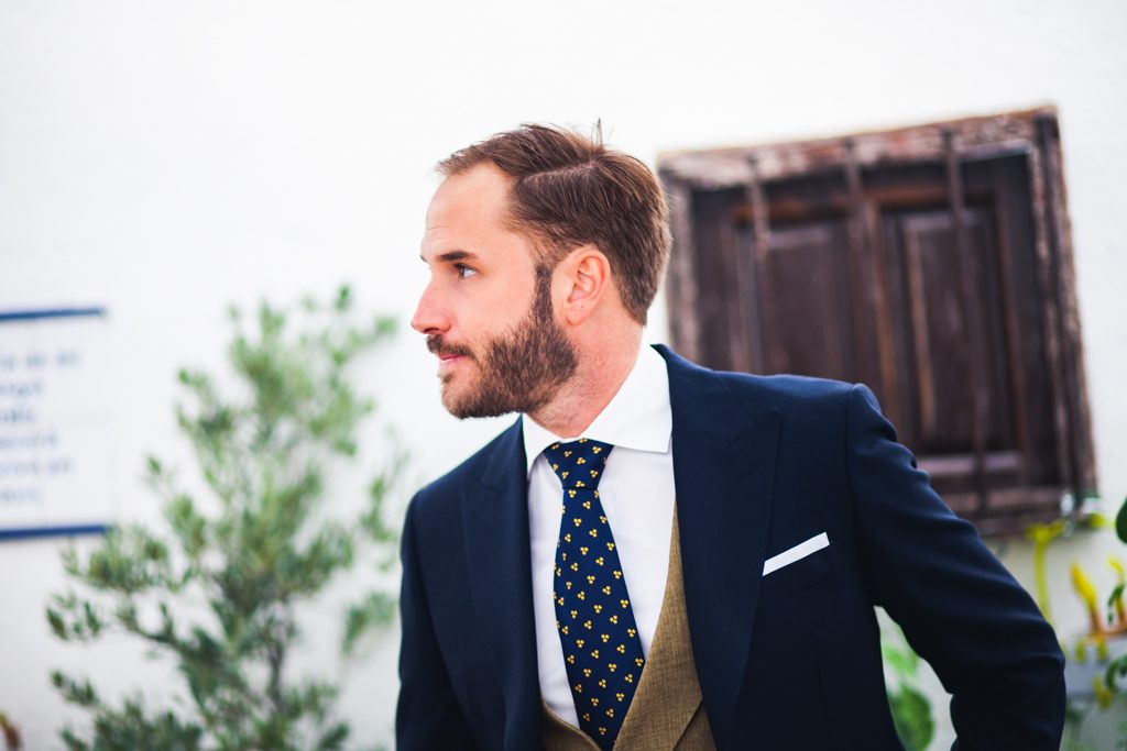 fotógrafo boda jaén mirada novio