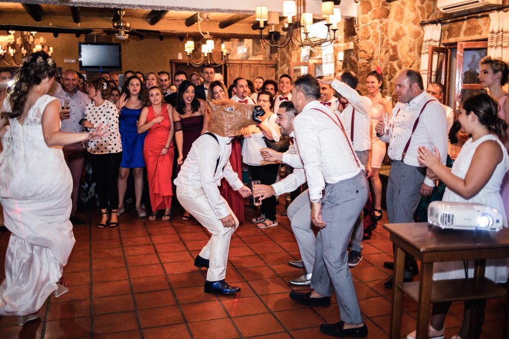 baile  boda cortijo rural