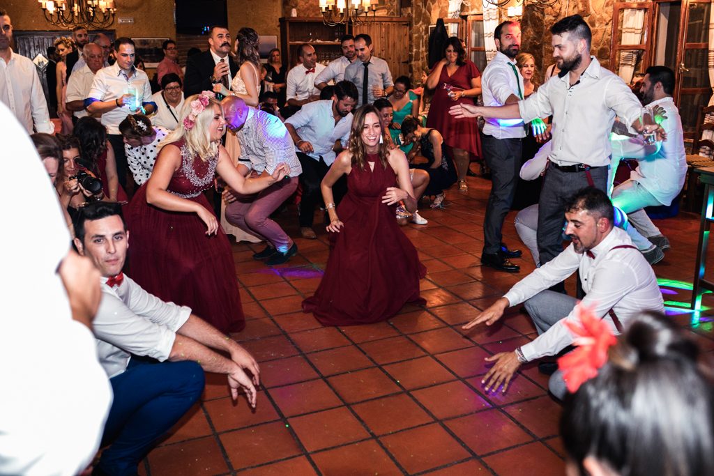 fiesta  boda cortijo rural