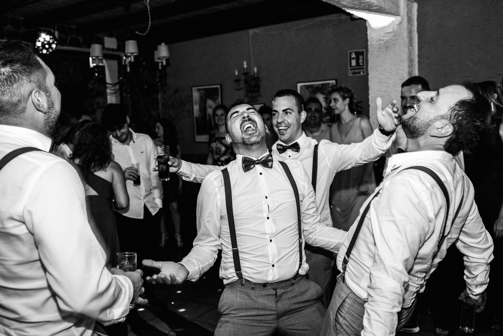 fiesta  boda cortijo rural