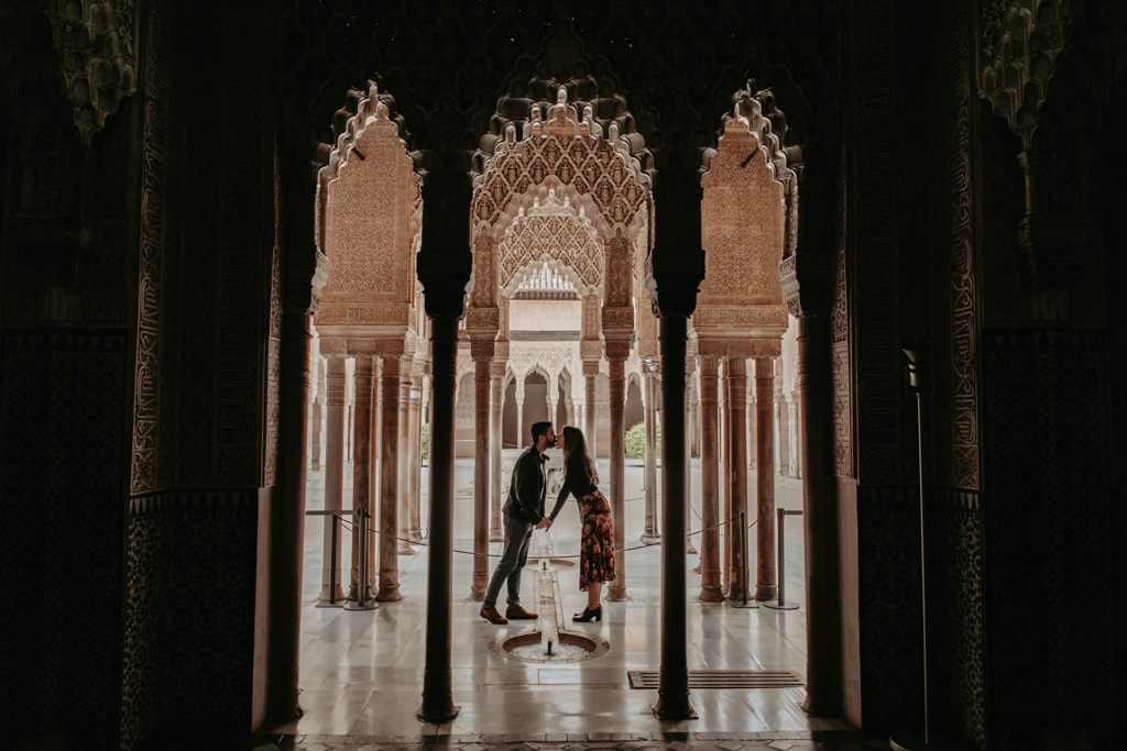 Preboda en la alhambra